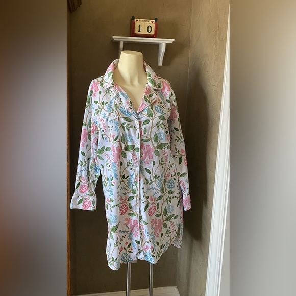 Jaye’s Studio Sleep Gown floral print Size S - Picture 3 of 13